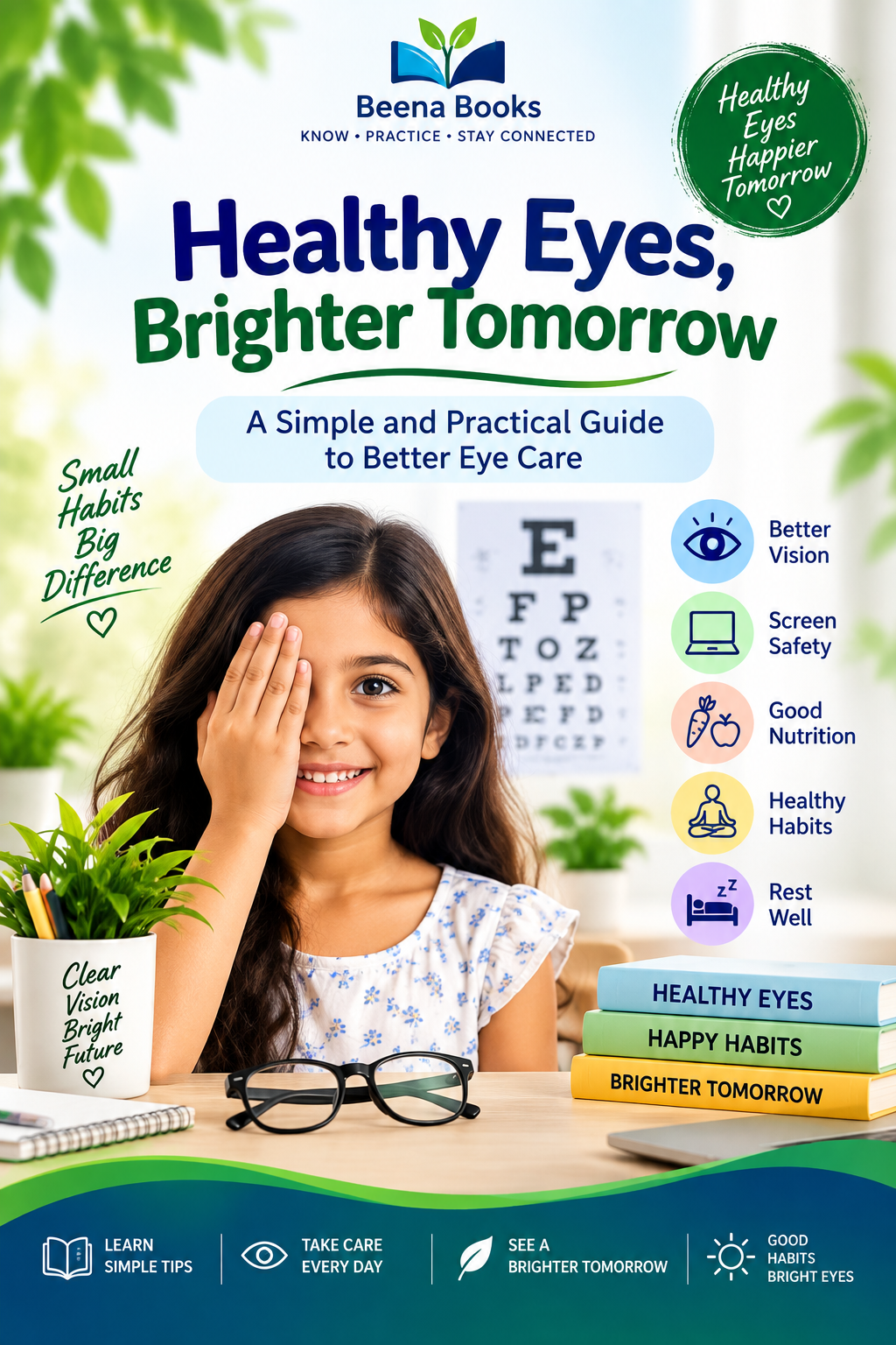 Cover of Healthy Eyes, Brighter Tomorrow